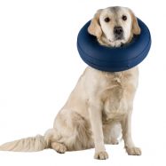 Colar de proteção para cães insuflável. Proteção das feridas contra lambidelas, mordeduras e eczemas, nas áreas da cabeça, peito e costas.