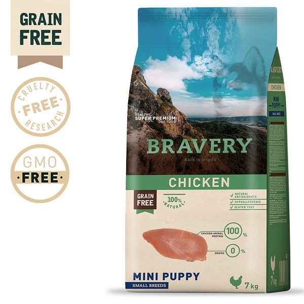 BRAVERY CHICKEN MINI PUPPY DOG