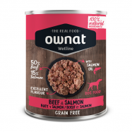 Na OWNAT alimentação húmida para cão só utilizamos ingredientes naturais, frescos, com todo o seu valor nutritivo intacto.