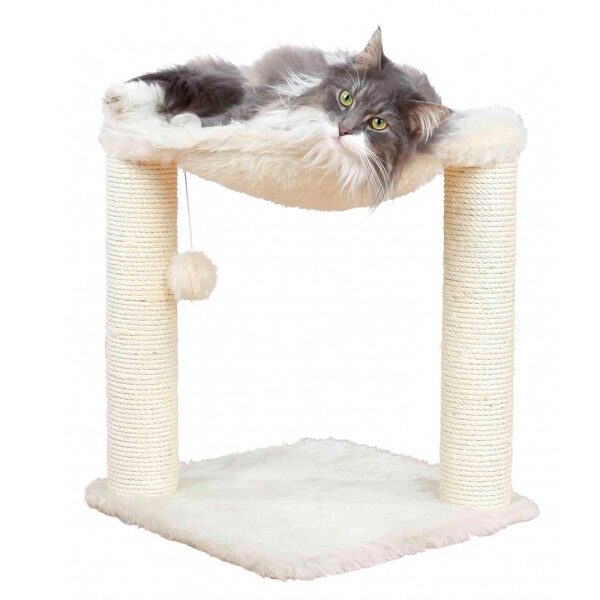 O arranhador Baza da Trixie é perfeito para os gatos mais preguiçosos, garantindo-lhes comodidade e diversão em simultâneo.