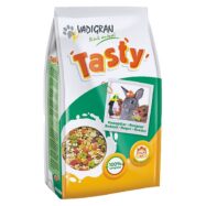 TASTY é uma alimentação completa para roedores. Uma mistura ideal para os roedores viverem uma vida longa, saudável e feliz.