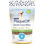 As guloseimas orais Proden PlaqueOff Dental Croq para cães e gatos darão um delicioso contributo para a higiene oral do seu animal de estimação!