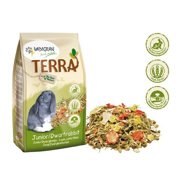 Alimento Premium para Coelhos Anões, o seu animal vai apreciar aromas e sabores deliciosos e saudáveis!. Uma digestão perfeita e uma boa saúde do animal.