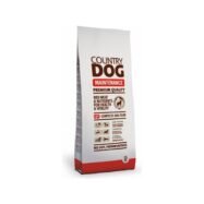 Country Dog Maintenance é um alimento completo de qualidade premium para cães adultos com atividade moderada. Carne como ingrediente principal.