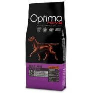 Graças à suplementação em glucosamina e condroitina, Optima Nova Adult Large foi formulada para evitar patologias ósseas e articulares nos cães grande porte