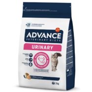 Advance Veterinary Urinary Gato com problemas urinários. Prevenção e controlo de recidivas de cálculos formados por cristais de estruvita e de oxalato.