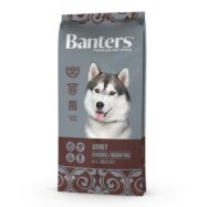 Banters Adulto GF Frango & Batata é um alimento adequado para cães com intolerâncias ou alergias aos cereais, Contém um ótimo nível de fibra e prebióticos.