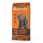 Banters Puppy Large é um alimento ideal para cachorros de raças grandes e gigantes até aos 15 meses de idade e mães gestantes ou no período de amamentação.