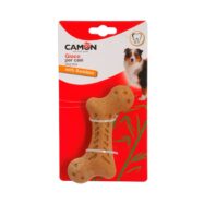 Brinquedo Camon Bambu Osso de roer para cão fabricado com uma combinação de fibra natural de bambu e nylon. Para cães com mordida forte.