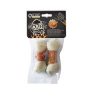 Croci - Osso Sabor Frango é um snack para cães desenvolvido para proporcionar momentos de mastigação saborosa e entretenimento.