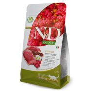 Farmina N&D Quinoa Cat Urinary alimento dietético gatos indicado para a redução da recorrência de cálculos de fosfato inorgânico e doenças do trato urinário