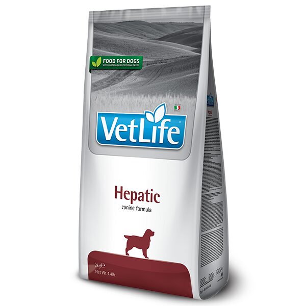 farmina-vet-life-canine-hepatic-maiapet Farmina Vet Life Hepatic é um alimento dietético completo para cão adulto, adequado para apoiar a função hepática em caso de insuficiência hepática crónica.