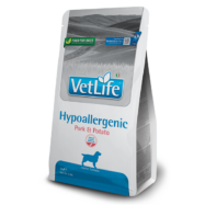 Farmina Hypoallergenic Pork um alimento altamente concentrado de ácidos gordos essenciais, auxiliam na redução de processos inflamatórios que afetam a pele.