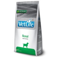 Farmina Vet Life Renal é um alimento dietético completo para cães, indicado no apoio à função renal em caso de insuficiência renal crónica ou temporária.