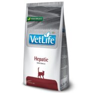 Farmina Vet Life Hepatic Gato é um alimento dietético completo para gatos, adequado para apoiar a função hepática em caso de insuficiência hepática crónica.