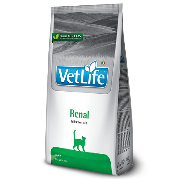 farmina-vet-life-feline-renal-maiapet Farmina Vet Life Renal Gato um alimento dietético completo para gatos, indicado no apoio à função renal em caso de insuficiência renal crónica ou temporária