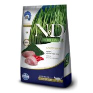 Farmina Spirulina Gato Cordeiro é um alimento seco que combinando a suculência do cordeiro com os benefícios extraordinários da spirulina e das bagas goji.