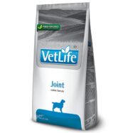 A ração Farmina Vet Life Joint é um alimento dietético para cães adultos que auxilia no tratamento de condições inflamatórias ósseas e articulares.