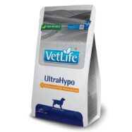 Farmina Vet Life UltraHypo alimento dietético completo para a redução da intolerância a nutrientes e ingredientes em cães com alergias alimentares ou atopia