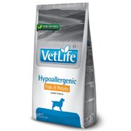 Farmina Hypoallergenic Fish & Potato é um alimento dietético para cães indicado na redução da intolerância alimentar e de processos inflamatórios da pele.
